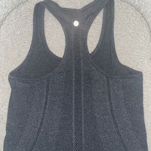 Grey women Lululemon tank top